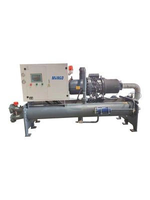 Goede prijs. 340 pk 340 kW/uur watergekoelde schroefkoeler met semi-hermetische schroef online