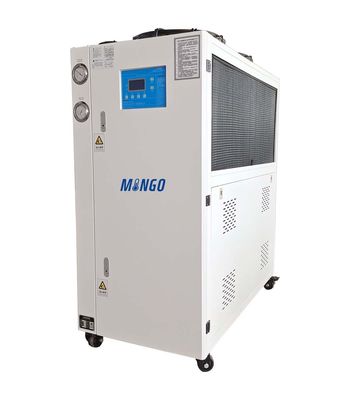 Goede prijs. 4.86KW luchtgekoelde industriële koeler 5HP 11990 Kcal Koelcapaciteit Temperatuurregeling online
