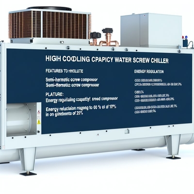 Goede prijs. Watergekoelde schroefkoelmachine met hoge koelcapaciteit met semi-hermetische schroefcompressor en energie regeling 0-25%-50%-75%-100% online