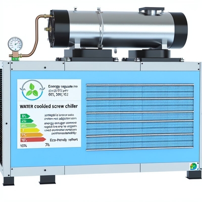 Goede prijs. Toonaangevende energie regelaar 0-25%-50%-75%-100% watergekoelde schroefkoelmachine milieuvriendelijk koelmiddel voor duurzame koeling online